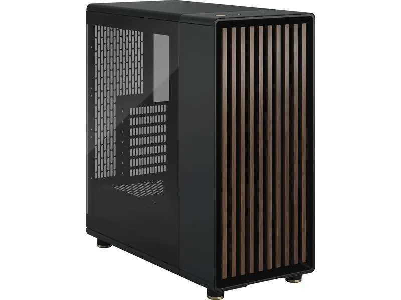 Fractal Design PC-Gehäuse North Charcoal TG Schwarz