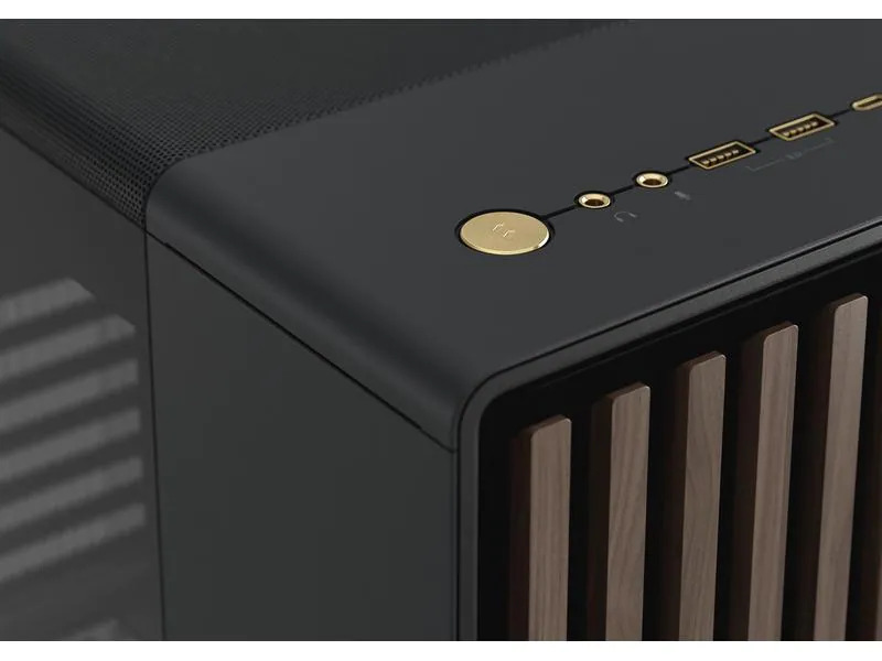 Fractal Design PC-Gehäuse North Charcoal TG Schwarz