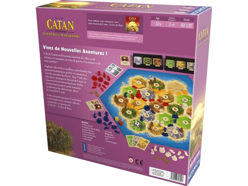 Kosmos Familienspiel Catan Barbares &amp; Marchants -FR-