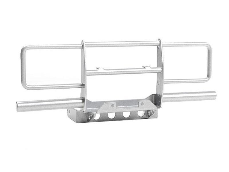 RC4WD Modellbau-Stossstange Oxer Front Winch Lights VS4-10 Silber