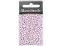 Creativ Company Rocailles-Perlen Glasperlen Rosa mattiert