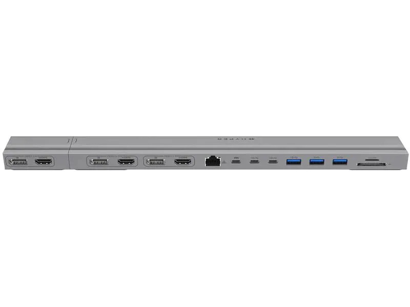 HYPER Dockingstation Hyper 4K Multi-Display MacBook 13-16
