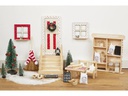 HobbyFun Mini-Utensilien Schal Rot/Weiss