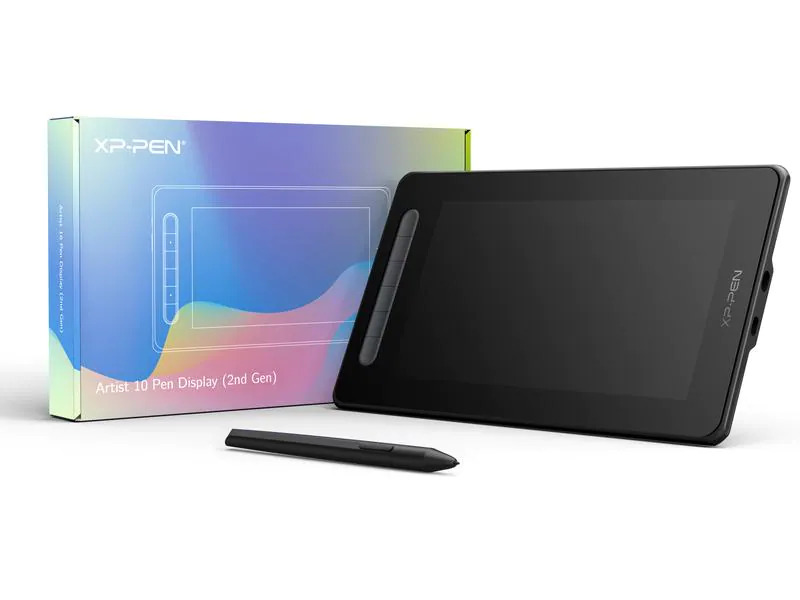 XP-PEN Stift-Display Artist 10 2nd Gen inkl X3 Elite stylus