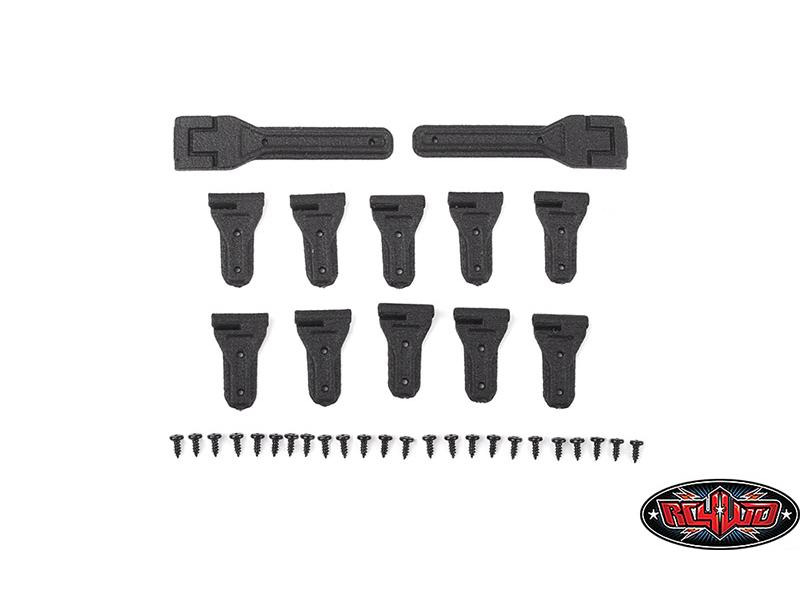 RC4WD Türscharnier Attrappen-Set SCX10 III Jeep Wrangler