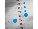 Avery Zweckform Klebepunkte Ø 8 mm, 4 Blatt, Blau