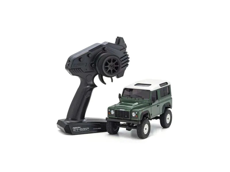 Kyosho Scale Crawler Mini-Z Land-Rover D90, Coniston Green ARTR
