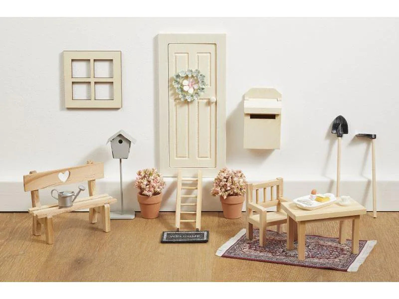 HobbyFun Mini-Utensilien Blumentopf Terrakotta