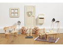 HobbyFun Mini-Utensilien Blumentopf Terrakotta