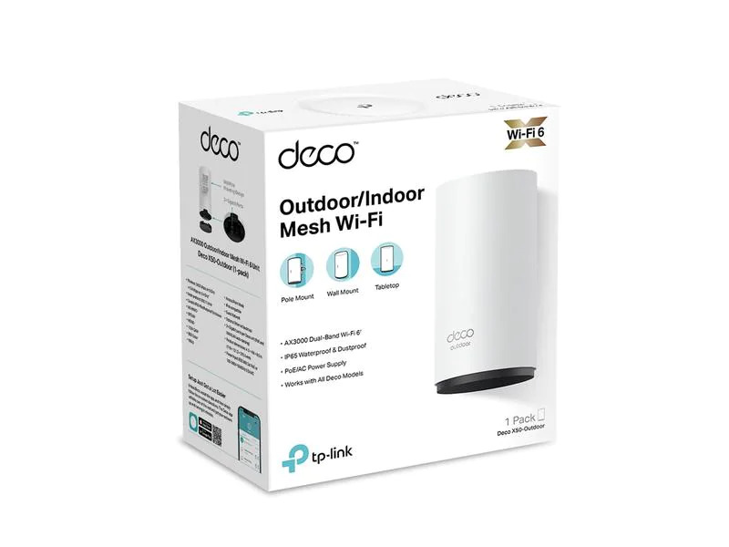 TP-Link Mesh-System Deco X50-Outdoor Einzeladapter