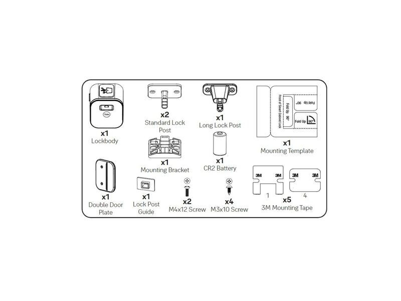 Yale Smart Cabinet Lock