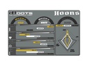 Arrma Kompletträder DBoots Hoons 53/107 2.9, White 2 Stück