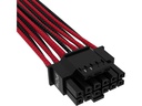 Corsair Premium 12+4-Pin 12VHPWR 600 W Kabel Schwarz Rot