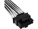 Corsair Premium 12+4-Pin 12VHPWR 600 W Kabel Schwarz Weiss