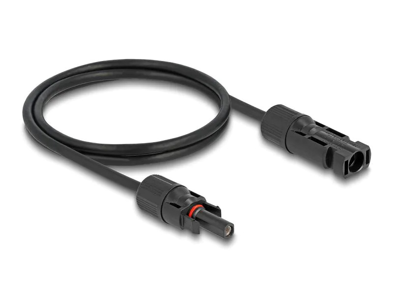 Delock Anschlusskabel DL4 Stecker zu Buchse 4 mm², 2 m