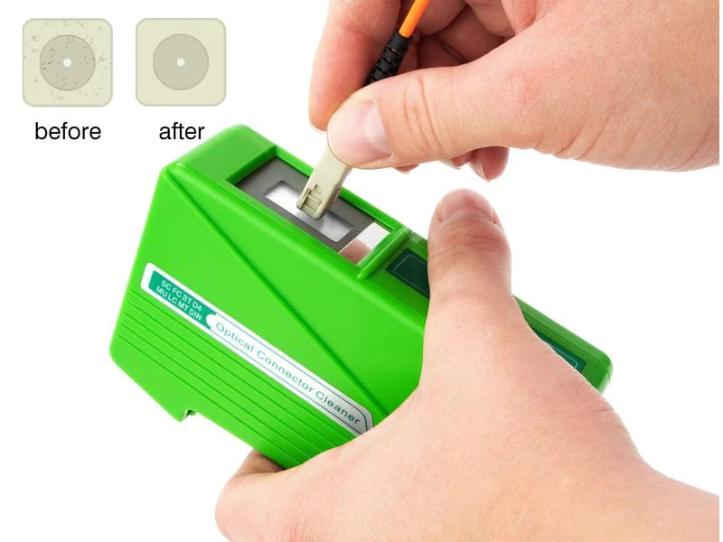 Delock LWL Reinigungskassette für Steckverbinder