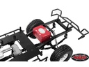 RC4WD Empfängerbox Benzintank Attrappe, Rot, Aluminium, 1:10