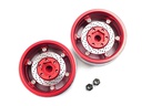Yeah Racing Felgen BXN 1.9 6 Speichen Beadlock Rot, 2 Stück