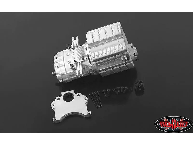RC4WD Hydraulik Tank aus Rostfreiem Stahl