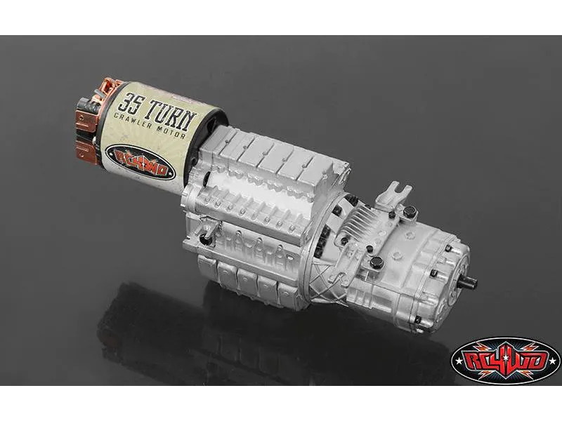 RC4WD Hydraulik Tank aus Rostfreiem Stahl