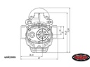 RC4WD Hydraulik Tank aus Rostfreiem Stahl