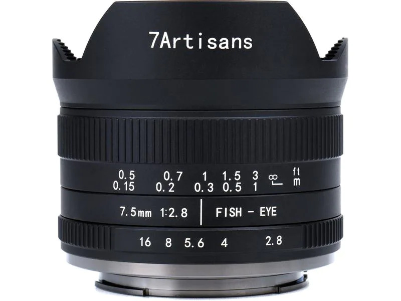 7Artisans Festbrennweite 7.5mm F/2.8 Fisheye Mark II – Sony E-Mount