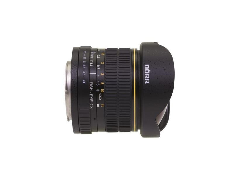 Dörr Festbrennweite Objektiv 8mm f 3.5 Sony A-Mount