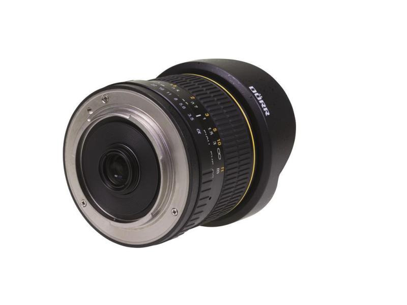 Dörr Festbrennweite Objektiv 8mm f 3.5 Sony A-Mount