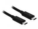 Delock Thunderbolt 3-Kabel USB C - USB C 1.5 m, 20Gbps