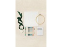 DMC Stickset Gift of Stich Storch und Hase, Ø 15.7 cm