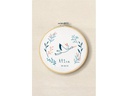 DMC Stickset Gift of Stich Storch und Hase, Ø 15.7 cm