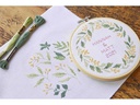 DMC Stickset Mindful Making Duo Blumenkranz, Ø 15.7 cm