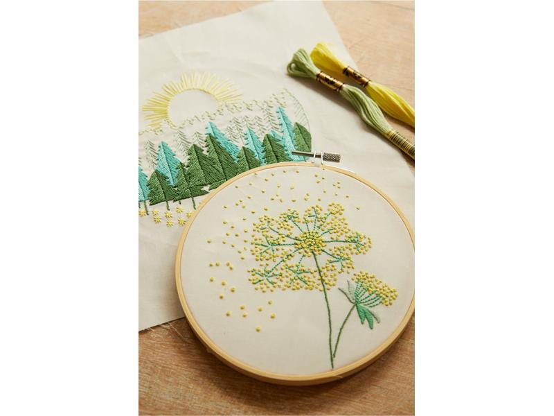 DMC Stickset Mindful Making Duo Waldspaziergang, Ø 15.7 cm