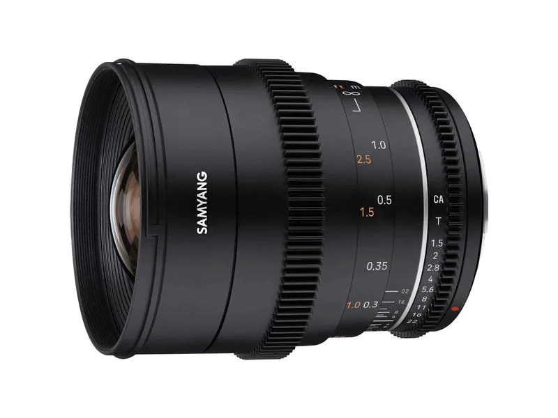 Samyang Festbrennweite VDSLR 35 mm T1.5 MK2