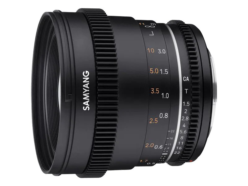 Samyang Festbrennweite VDSLR 50 mm T1.5 MK2
