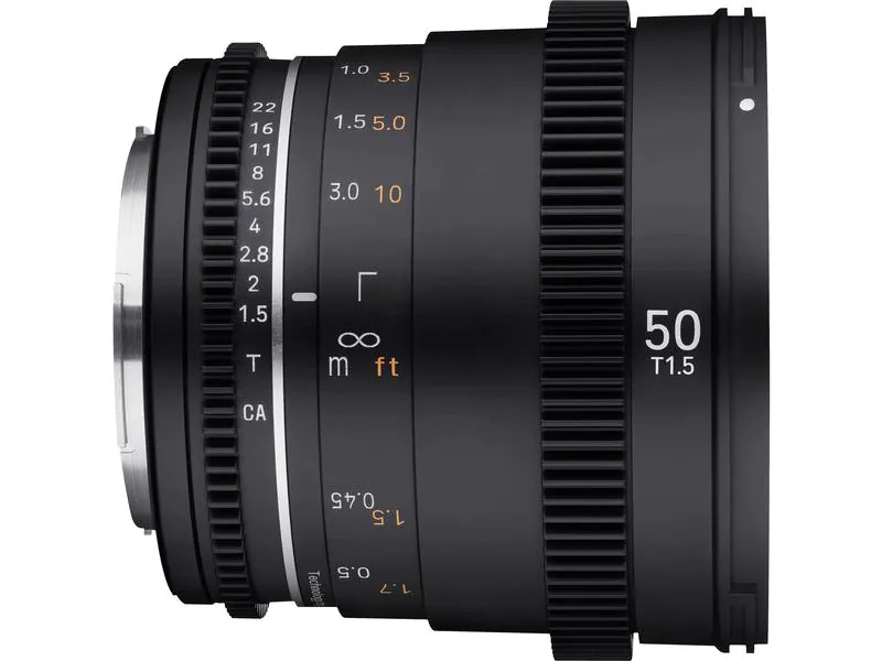 Samyang Festbrennweite VDSLR 50 mm T1.5 MK2