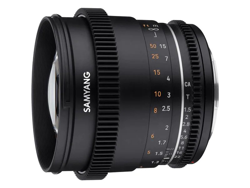 Samyang Festbrennweite VDSLR 85 mm T1.5 MK2