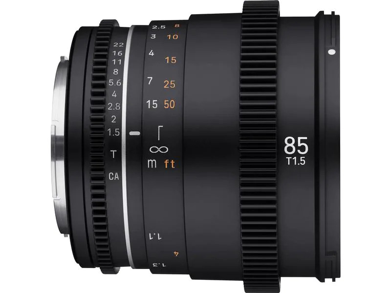 Samyang Festbrennweite VDSLR 85 mm T1.5 MK2
