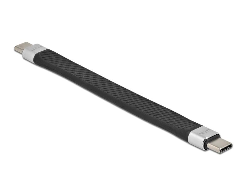 Delock USB 2.0 FPC Flachbandkabel USB C - USB C 0.13 m