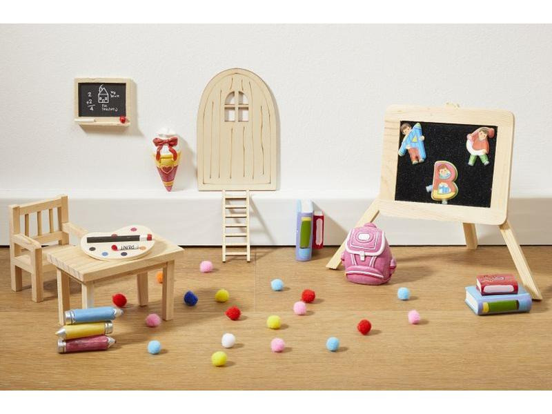 HobbyFun Mini-Utensilien Stifte 5 cm, Bunt