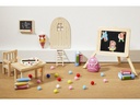 HobbyFun Mini-Utensilien Stifte 5 cm, Bunt