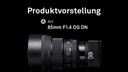 Sigma Festbrennweite 85mm / f 1.4 DG DN Art Sony E-Mount