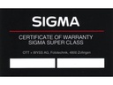 Sigma Festbrennweite 85mm / f 1.4 DG HSM Art NI