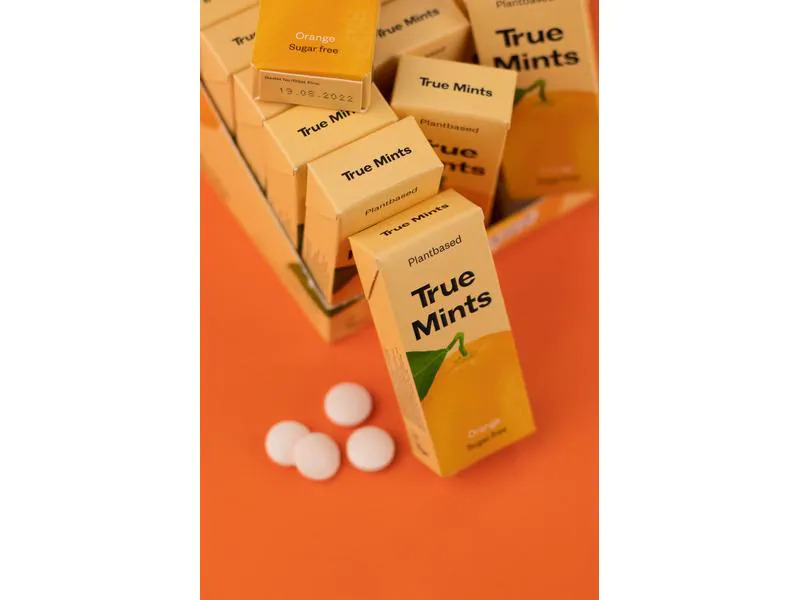 True Gum Bonbons Orange 13 g
