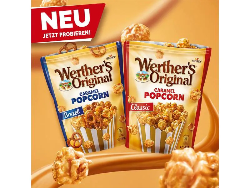 Storck Werther's Original Caramel Popcorn Classic 140 g