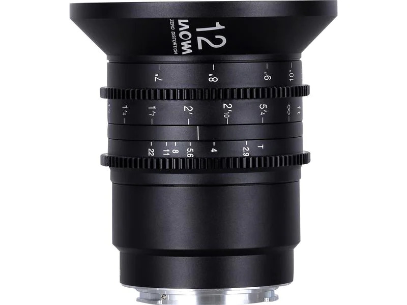 Venus Optic Festbrennweite 12 mm T2.9 Zero-D Cine (Feet)