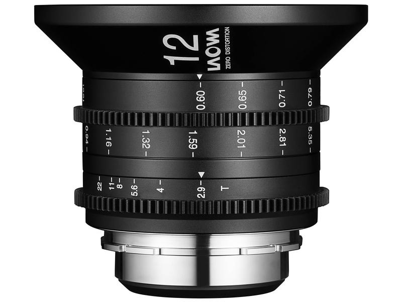 Venus Optic Festbrennweite 12 mm T2.9 Zero-D Cine (Meter)