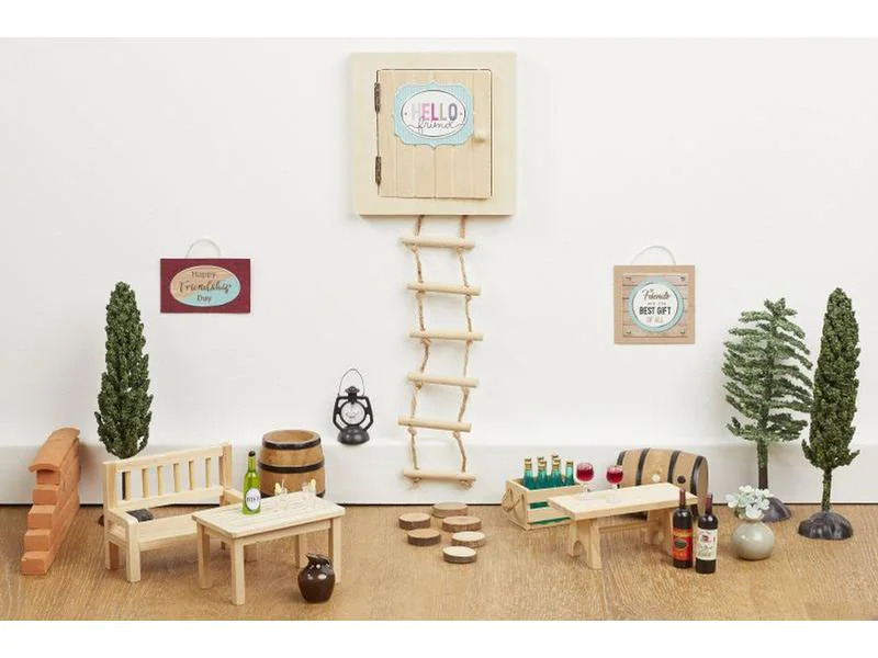 HobbyFun Mini-Utensilien Krug III 2 Stück, sortiert