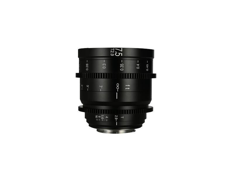 Venus Optic Festbrennweite 7.5 mm T2.9 Zero-D S35 Cine Lens – X-Mountbbbbbb