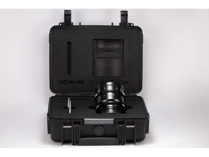 Venus Optic Festbrennweite 7.5 mm T2.9 Zero-D S35 Cine Lens – X-Mount